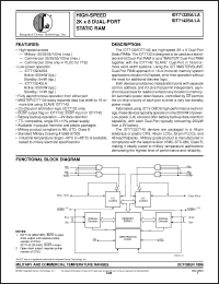 Click here to download IDT7132LA25F Datasheet