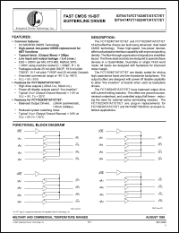 Click here to download IDT74FCT16240CT Datasheet