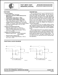 Click here to download IDT54FCT162374T Datasheet