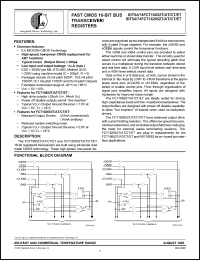 Click here to download IDT74FCT162652CT Datasheet