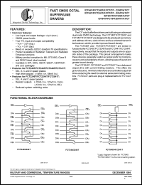 Click here to download IDT54FCT540T Datasheet