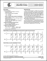 Click here to download IDT74FCT574DT Datasheet