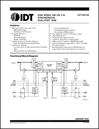 Click here to download IDT70914S15P Datasheet