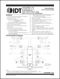 Click here to download IDT70T3319S200BF Datasheet
