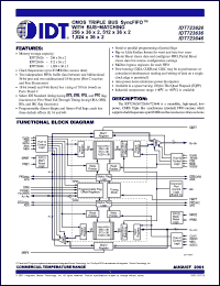 Click here to download IDT723626L15PF Datasheet