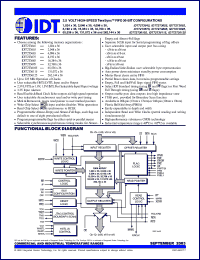 Click here to download IDT72T3665L10BBI Datasheet
