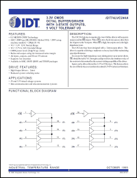 Click here to download IDT74LVC244AQ Datasheet