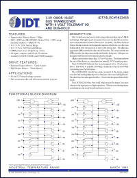 Click here to download IDT74LVCH162245A Datasheet