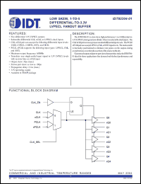 Click here to download IDT85304-01 Datasheet
