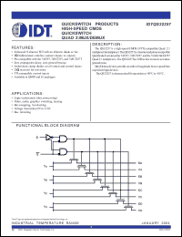 Click here to download IDTQS32257 Datasheet