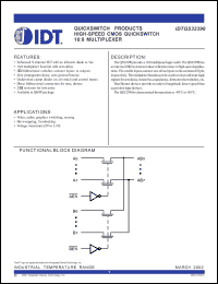 Click here to download IDTQS32390 Datasheet