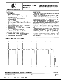 Click here to download IDT74FCT3827P Datasheet