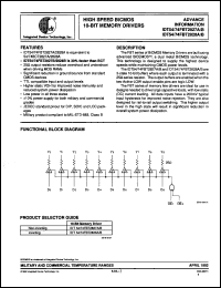 Click here to download IDT74FBT2827ASO Datasheet