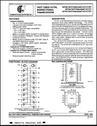 Click here to download IDT74FCT245ASO-TR Datasheet