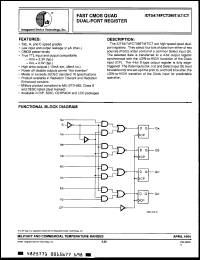 Click here to download IDT54FCT399TE Datasheet