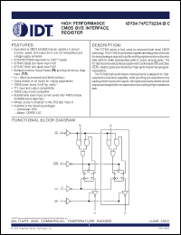 Click here to download IDT74823BDSO Datasheet