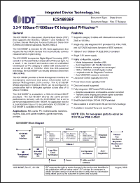 Click here to download ICS1893BFI Datasheet