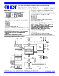 Click here to download IDT72T20108L6BB Datasheet