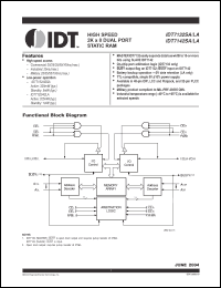 Click here to download IDT7142LA20JI Datasheet