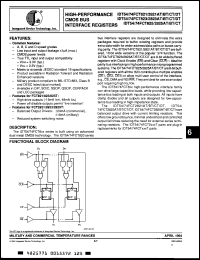 Click here to download IDT54FCT2821CTDB Datasheet