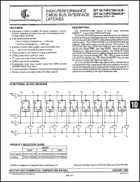 Click here to download IDT54FCT846BEB Datasheet