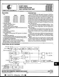 Click here to download IDT49C460BXL Datasheet