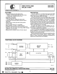 Click here to download IDT6116L120DB Datasheet