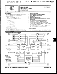 Click here to download IDT7024L45GM Datasheet