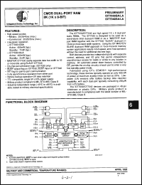 Click here to download IDT7030SA45CB Datasheet