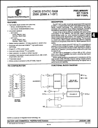 Click here to download IDT71257L45CB Datasheet