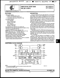 Click here to download IDT7132LA100XCB Datasheet