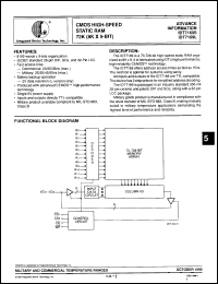 Click here to download IDT7169L25TD Datasheet