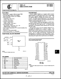 Click here to download IDT71M025L70TCM Datasheet