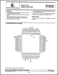 Click here to download IDT79R2020A16G Datasheet