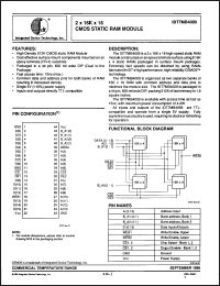 Click here to download IDT7MB4009S45P Datasheet