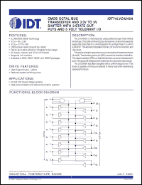 Click here to download IDTXXLVT4245AQ Datasheet