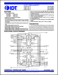 Click here to download IDT72V3672L15PF Datasheet