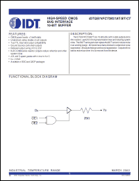 Click here to download IDTQS742827ATQ Datasheet