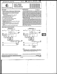 Click here to download IDT54FCT853AEB Datasheet