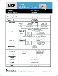 Click here to download 474MKP275KE Datasheet