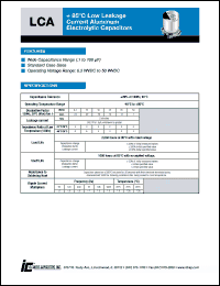 Click here to download 334LCA050M Datasheet