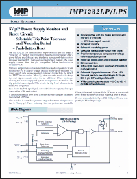 Click here to download IMP1232LPSN-2 Datasheet