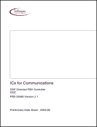 Click here to download PEB20560 Datasheet