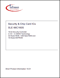 Click here to download SLE66C160S Datasheet