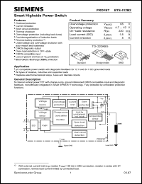Click here to download BTS412B2E3062A Datasheet