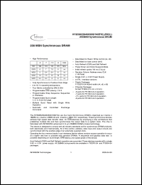 Click here to download HYB39S256400DT-8 Datasheet