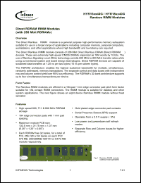 Click here to download HYR163240G-745 Datasheet