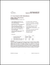 Click here to download HYS72D128021GR-7-B Datasheet