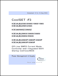 Click here to download ICE3A3565P Datasheet