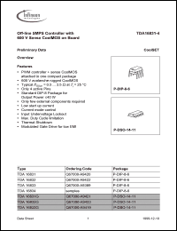 Click here to download TDA16831 Datasheet